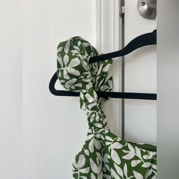 Abercrombie & Fitch Green Leaf Poplin - Picture 3 of 7